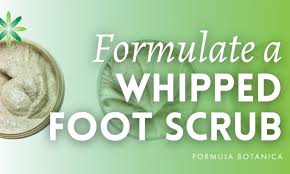 e whipped foot scrub formula botanica