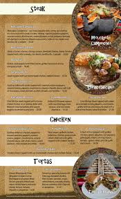 el rey azteca dinner menu 6