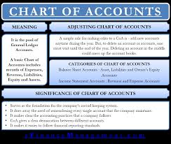 chart of accounts meaning importance