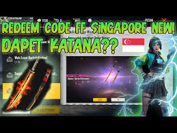 Singapore ff kode redeem Kode Redeem
