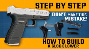 reemble glock lower frame step by