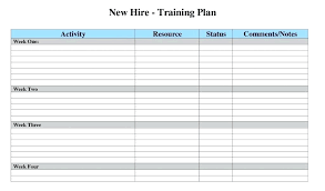 Matrix Template Training Excel Needs Modernify Co
