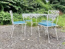 Vintage Wrought Iron Outdoor Furniture