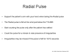 radial pulse