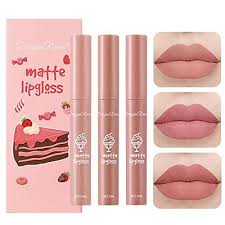 3 colours matte lipstick set 24