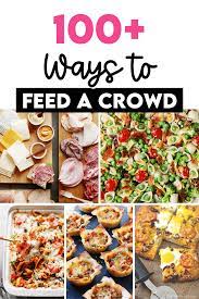 100 easy meals for large groups the