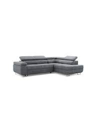 annabelle l corner fabric sofa bed with
