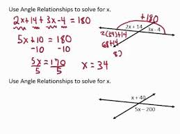 Vertical Angles Or Linear Pairs