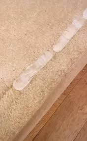 ice hack to fix carpet dents