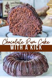 chocolate rum cake with a kick i