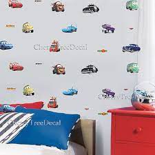 Disney Cars 28pc Kids Wall Decal Art