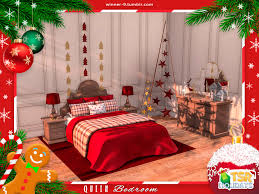 Holiday Wonderland Queen Bedroom