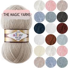 Alize Angora Real 40 Plus Angora Wool Yarn Mohair Yarn