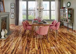Dream Home Heard County Hickory High Gloss Laminate Flooring 6 26 In Wide X 54 45 In Long