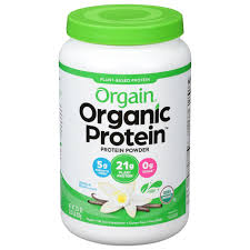 Orgain Organic Protein Plant Based Vanilla Bean Flavor Protein Powder -  Shop Diet & Fitness at H-E-B