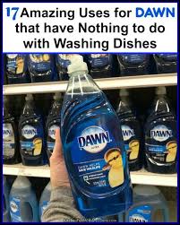 17 uses for dawn dish soap that have
