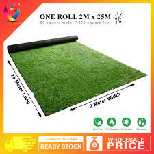 Rumput tiruan ni bagi aku boleh memberi kesan segar dan nyaman bagi. Special Offer 2m X 25m Vodell 15mm Artificial Grass Carpet Grass Synthetic Green Karpet Rumput Tiruan Murah Shopee Malaysia
