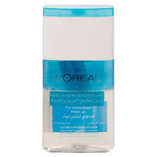 loreal waterproof eye makeup remover 125 ml