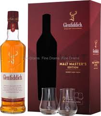 glenfiddich malt master whisky gift set