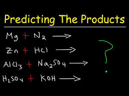 Chemical Reactions Chemistry Examples