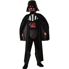 Deluxe Light Up Darth Vader Child Halloween Costume