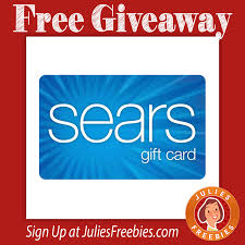 We did not find results for: Free Sears Gift Card Giveaway Julie S Freebies