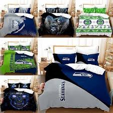 Seattle Seahawks Duvet Cover Bedding