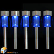 facts about blue solar lights outdoor