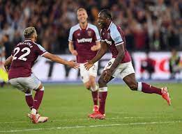 West ham win emphatically against leicester four goals to one, as michail antonio breaks the clubs record for most premier league goals. Xu84qh Ph3p8lm