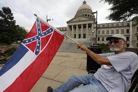 Nov 09, 2009 · mississippi joined the union as the 20th state in 1817 and gets its name from the mississippi river, which forms its western border. Look Away Dixie Mississippi To Lose Rebel Emblem From Flag