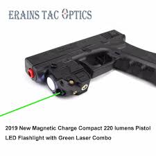 China 2019 New Magnetic Charge Subzero Tactical Compact Rechargeable 520nm Weapon Glock Pistol Gun Green Laser With 220 Lumens Led Flashlight China Tactical Flashlight And Laser Flashlight Price