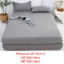 3 Sizes Fitted Sheets Queen King Size