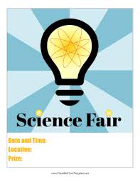 Download templates from the entire library. Science Fair Flyer