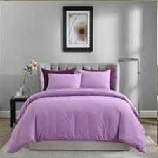 plush design light purple bedsheet