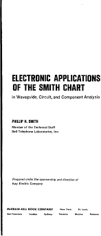 78897620 Electronic Applications Of The Smith Chart Smith P 1969