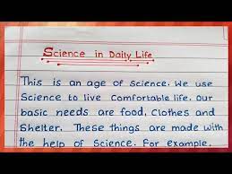 science in daily life essay on