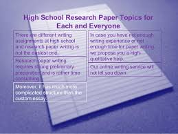 proposal essay topics examples ethan frome essay topics sample of     Here is a quick list of possible research paper topics for high school and  middle school 