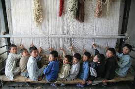 child labor and weaving