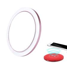 Portable Ring Light For Makeup Artist With Wireless Charging Lytebright