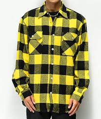 Rothco Heavyweight Yellow Flannel Shirt