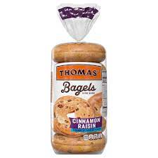 thomas bagels cinnamon raisin pre
