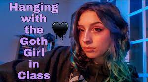 Talking to the Goth Girl in Class ASMR | Roleplay POV - YouTube