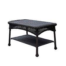 Includes 1 sofa, 2 club chairs, 2 side tables, 2 ottomans, and 1 coffee table; Black Resin Wicker Coffee Table Kirklands
