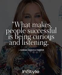The best of sarah jessica parker quotes, as voted by quotefancy readers. Sarah Jessica Parker Interview How To Be A Girl Boss Girl Boss Stylish Quote Sarah Jessica Parker