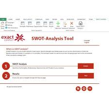 Swot Analysis Excel Tool