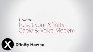 how to restart your xfinity gateway