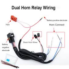 Motorcycles, cars, trucks, boats, and other vehicles with. Buy 12v Horn Wiring Harness Relay Kit For Grille Mount Blast Tone Horns Motorcycle At Affordable Prices Free Shipping Real Reviews With Photos Joom