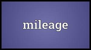 mileage meaning you