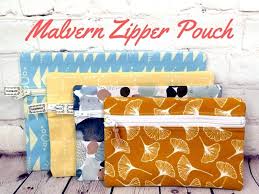 malvern zipper pouch sewing pattern