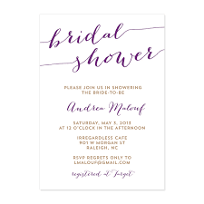 Bridal Shower Invitation Templates Microsoft